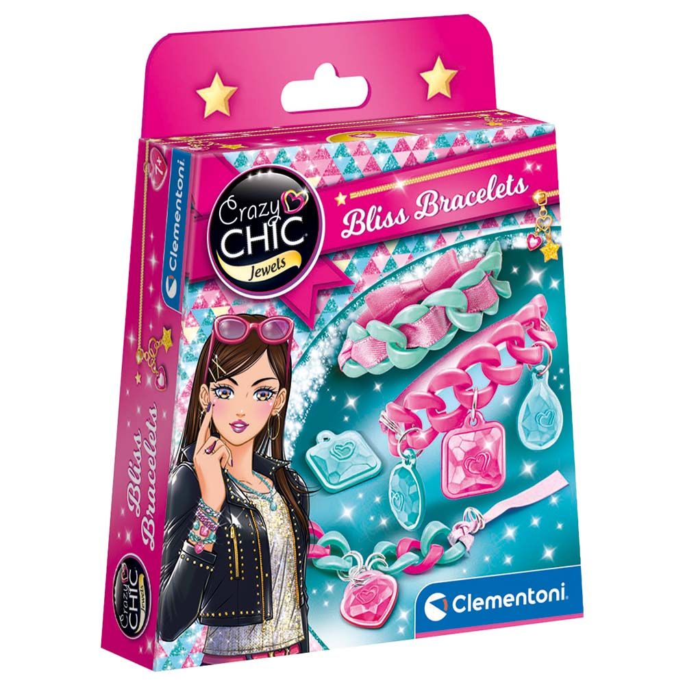 Clementoni - Crazy Chic Bracelets Bliss Kit