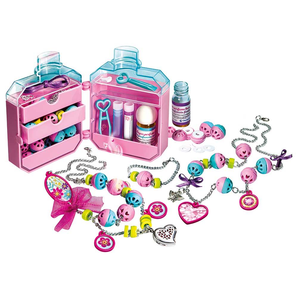 Clementoni - Crazy Chic Perfumed Charms Craft Set