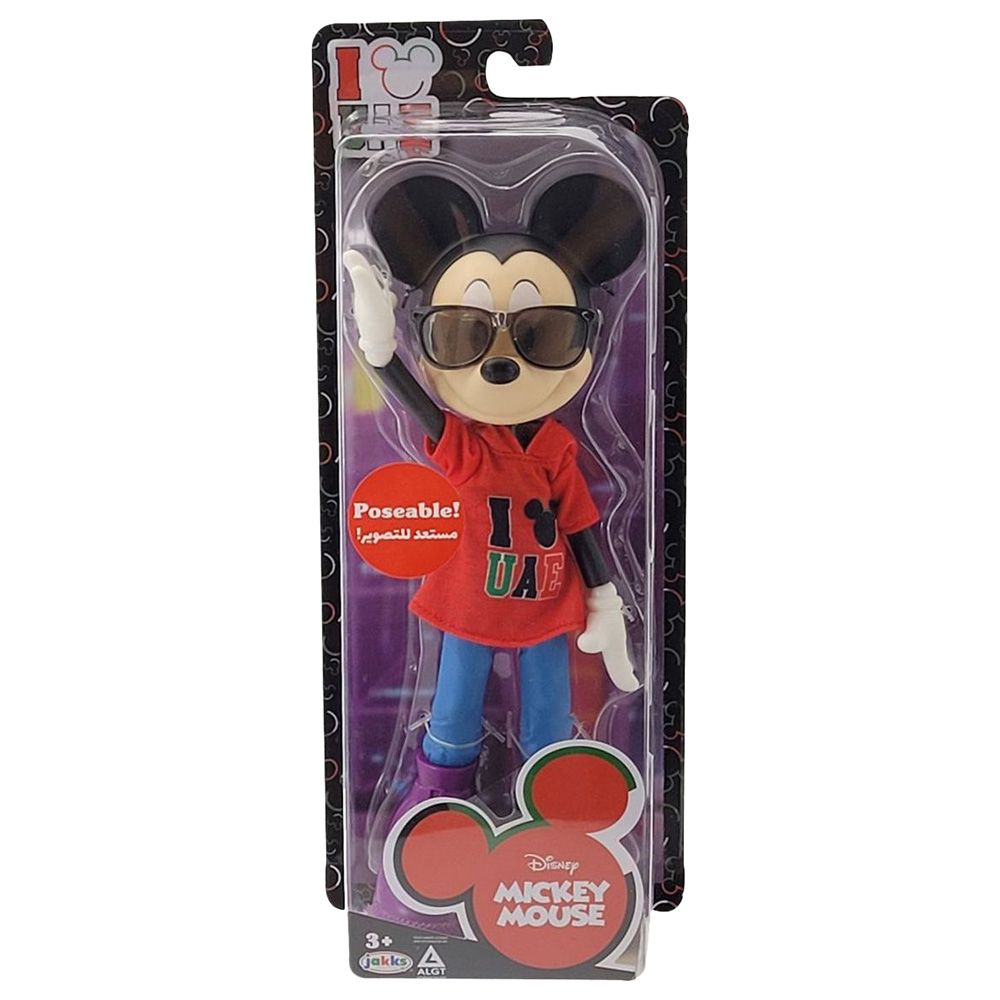 Disney - Mickey Mouse Doll I Love UAE 