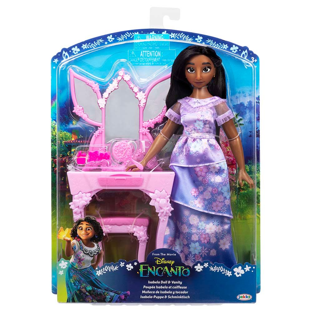 Disney - Encanto Isabela Fashion Doll And Vanity