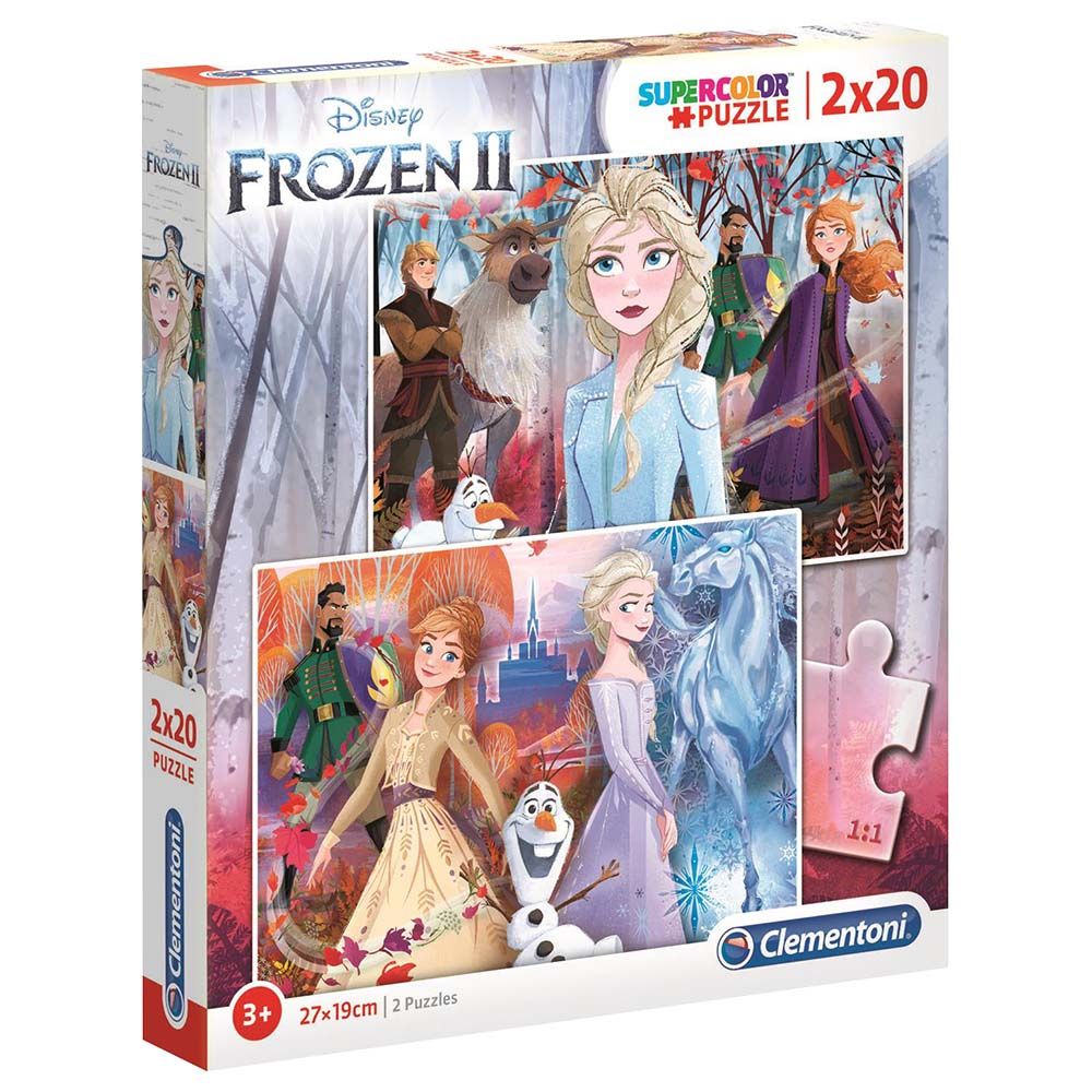 Clementoni - Frozen2 Jigsaw Puzzle - 2x20pcs