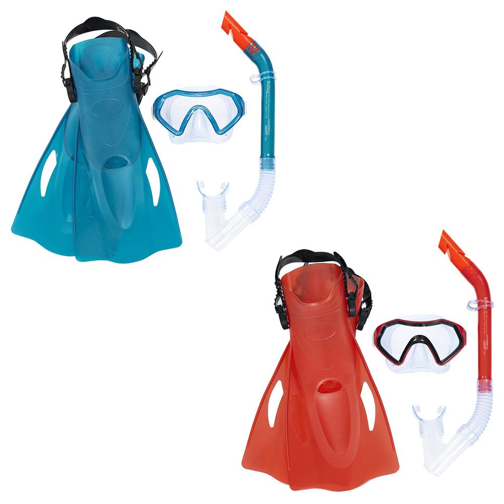 Bestway - Hydro Swim Fire Fish Snorkel Set - Assorted 1pc