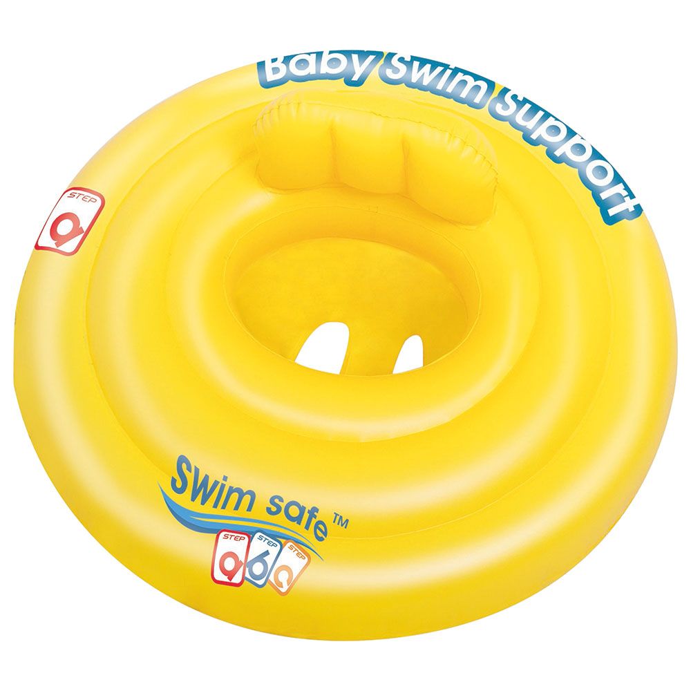 Bestway - Swimsafe Baby Seat Triple Ring - Yellow