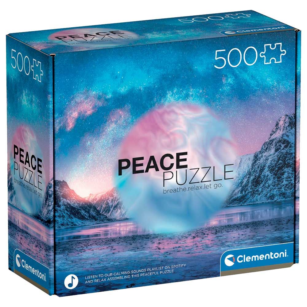 Clementoni - Jigsaw Peace Puzzle - 500 pcs