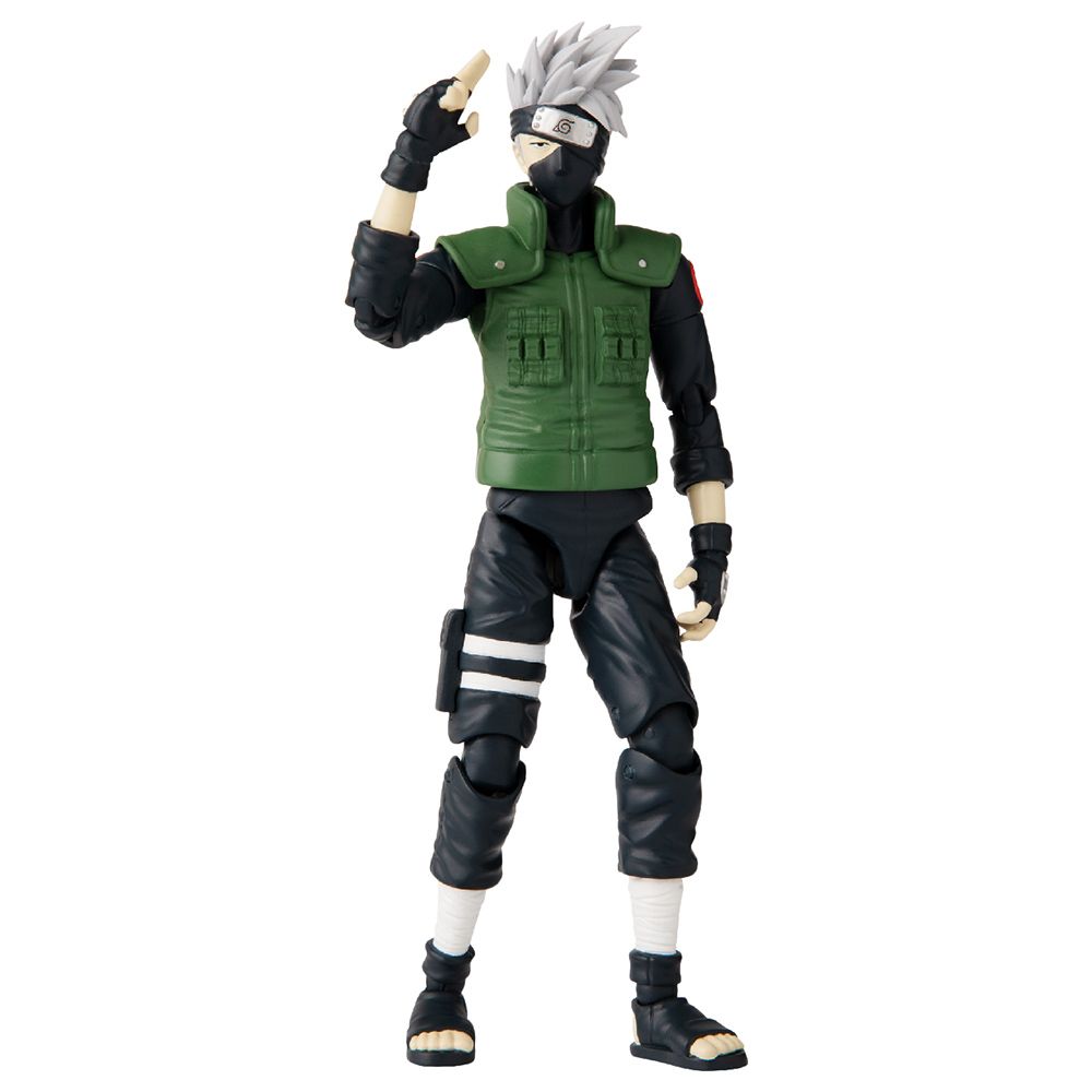 Bandai - Anime Heroes Naruto Hatake Kakashi 6.5-inch