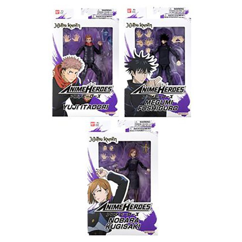 Bandai - Anime Heroes Jujutsu Kaisen 6.5-inch - Assorted 1pc