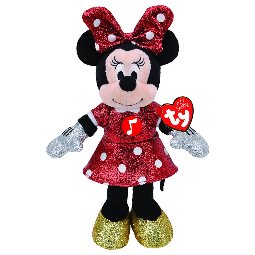 TY - Disney Minnie w/ Sound - Regular - Sparkle Red