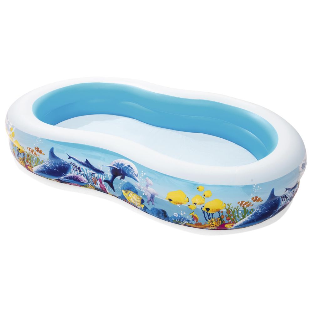 Bestway - Pool Play 262 x 157 x 46 cm - Grey