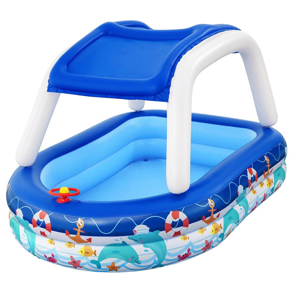 Bestway - Family Pool Sea Captain 213x155x132cm