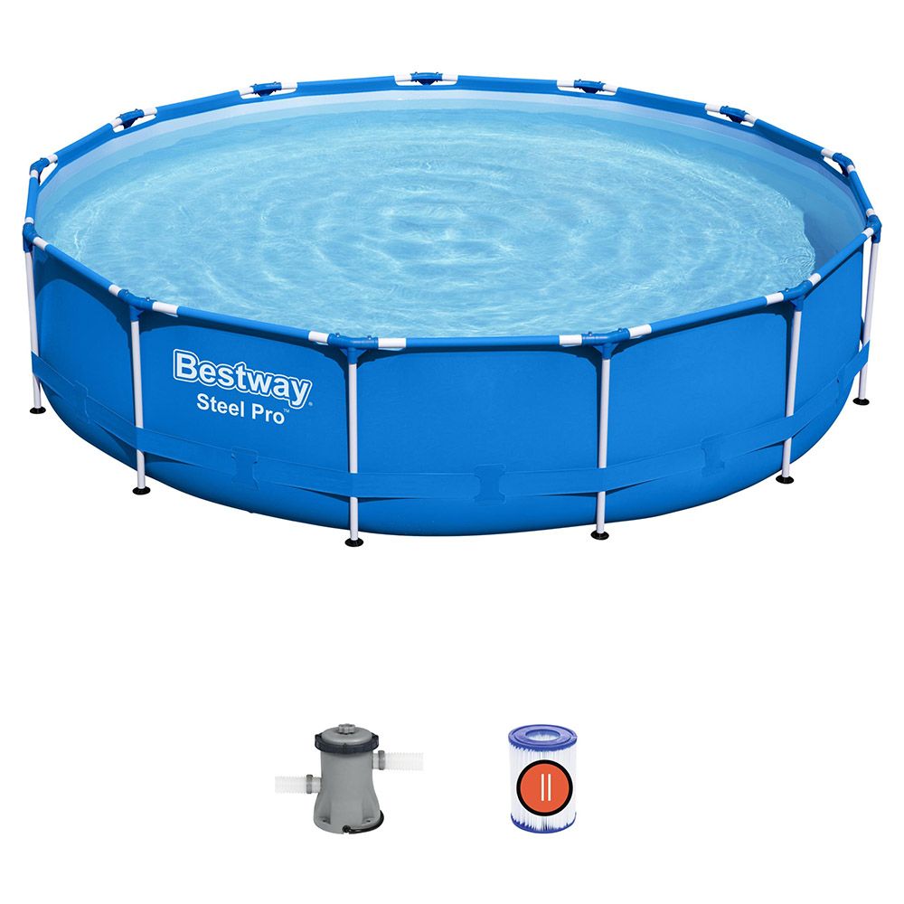 Bestway - Steel Pro Pool Set 396 x 84cm - Blue