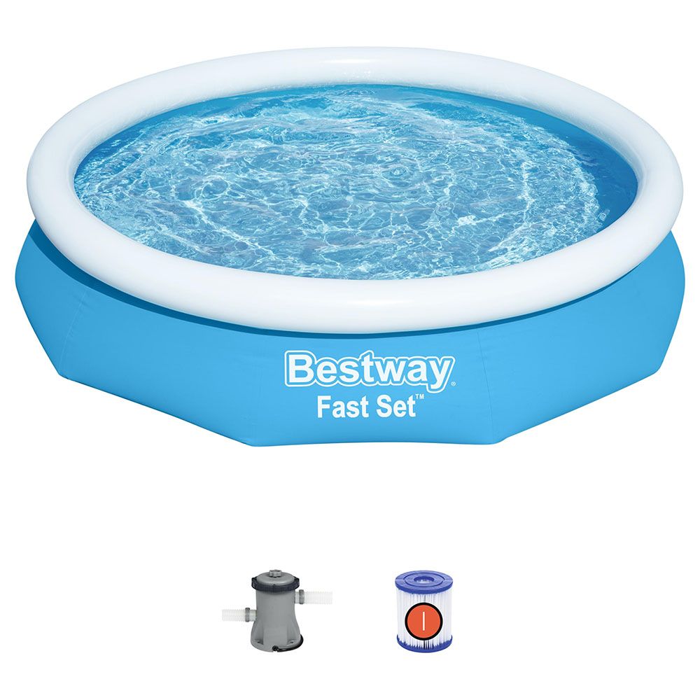 Bestway - Fast Set Fill & Rise Pool - 3200L - Blue