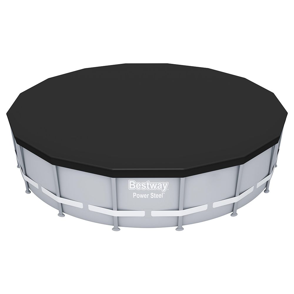 Bestway - Steel Pool Cover 488cm - Black