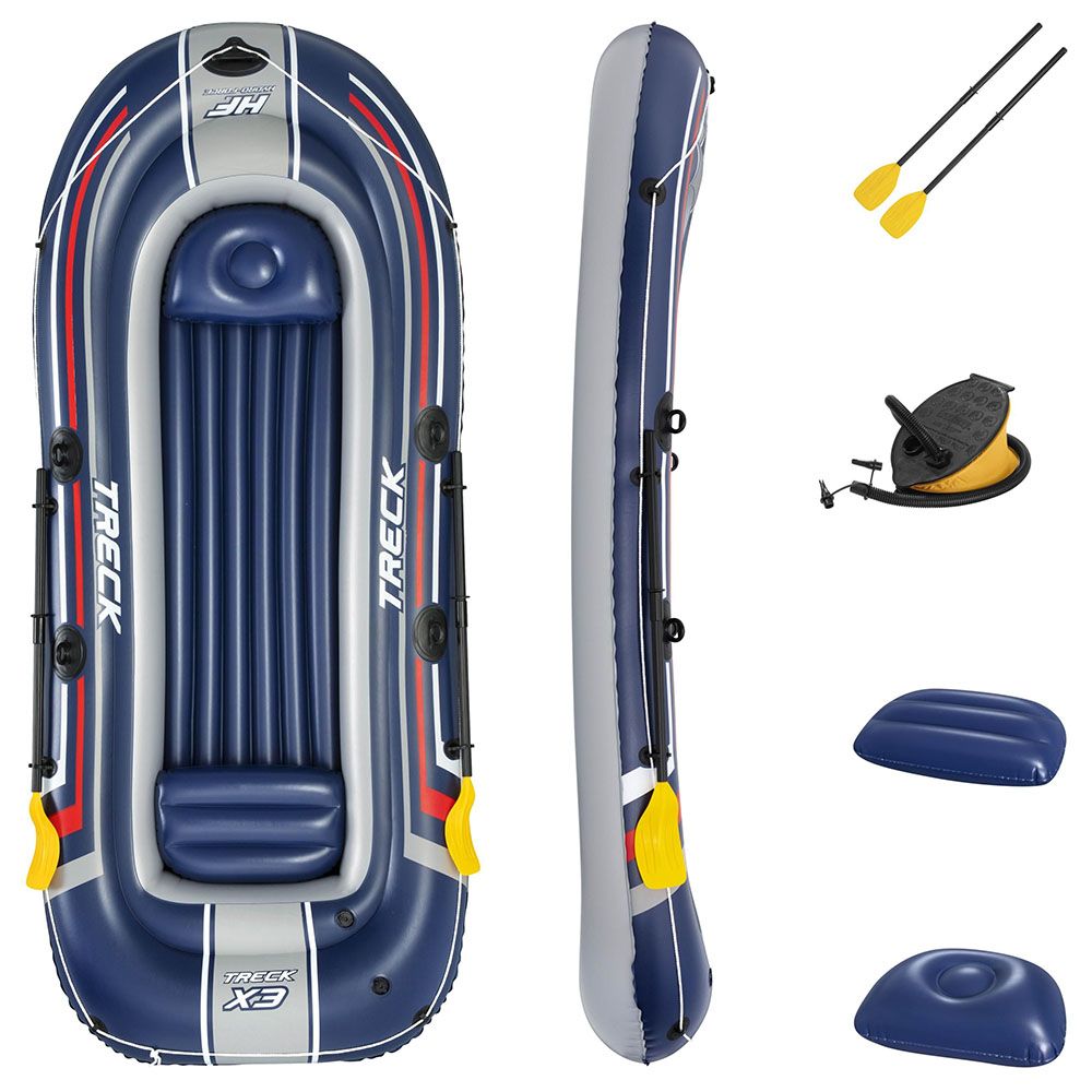 Bestway - Hydro-force Inflatable Boat Treck x3 Set 307x126cm