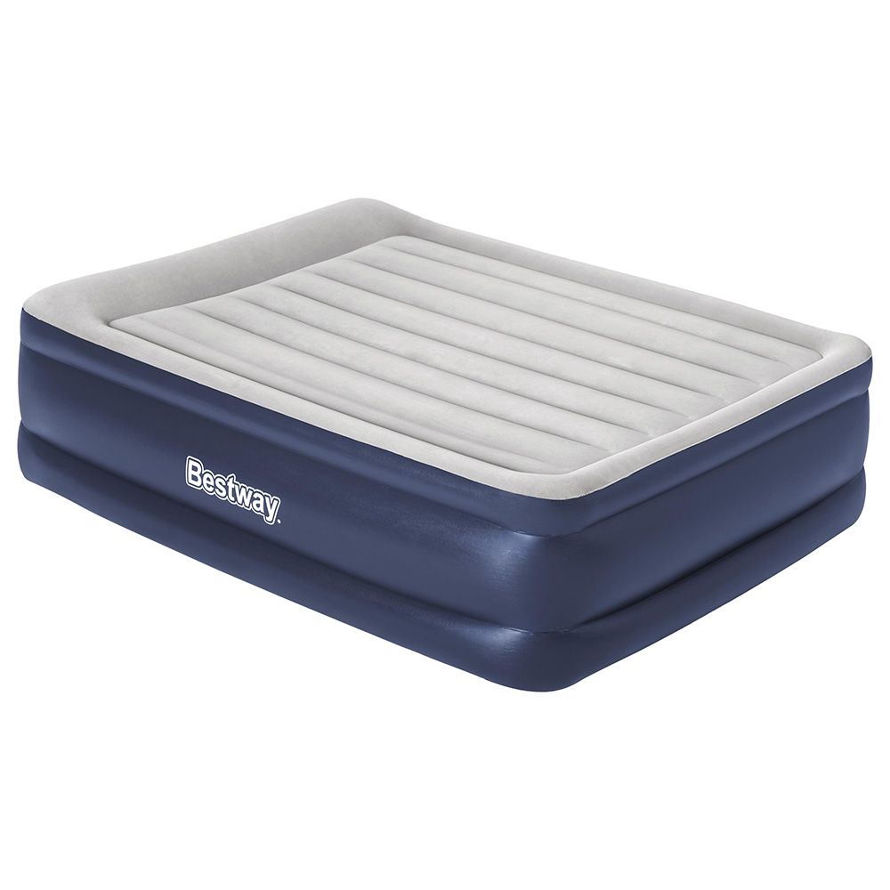 Bestway - Queen B.I Airbed w/ AC Pump 203x152x56cm