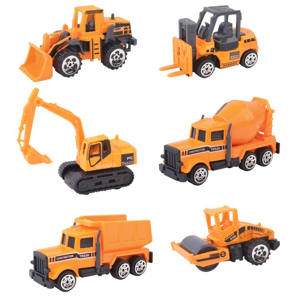 Power Joy - V.Vroom Diecast Premium Construction 6-in-1