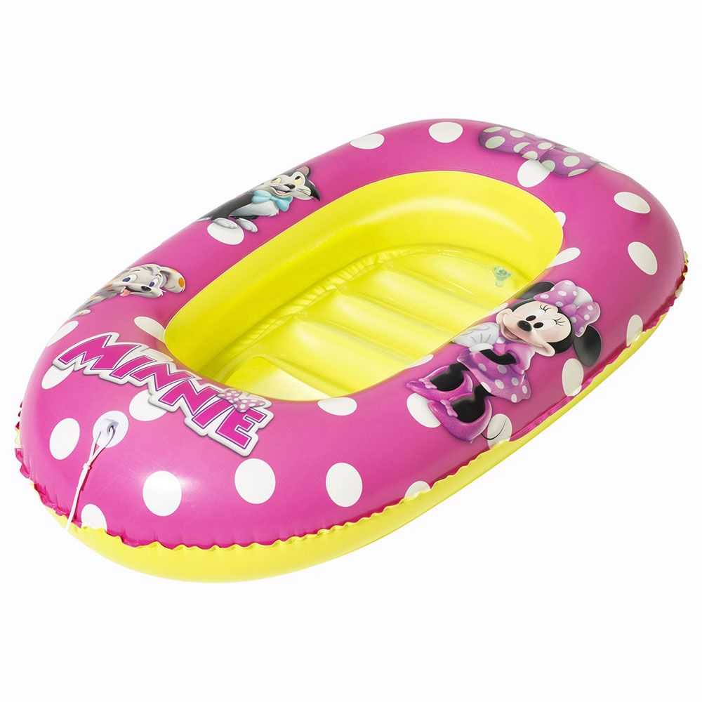 Bestway - Minnie Beach Boat 112x71cm - Inflatable Pool Float