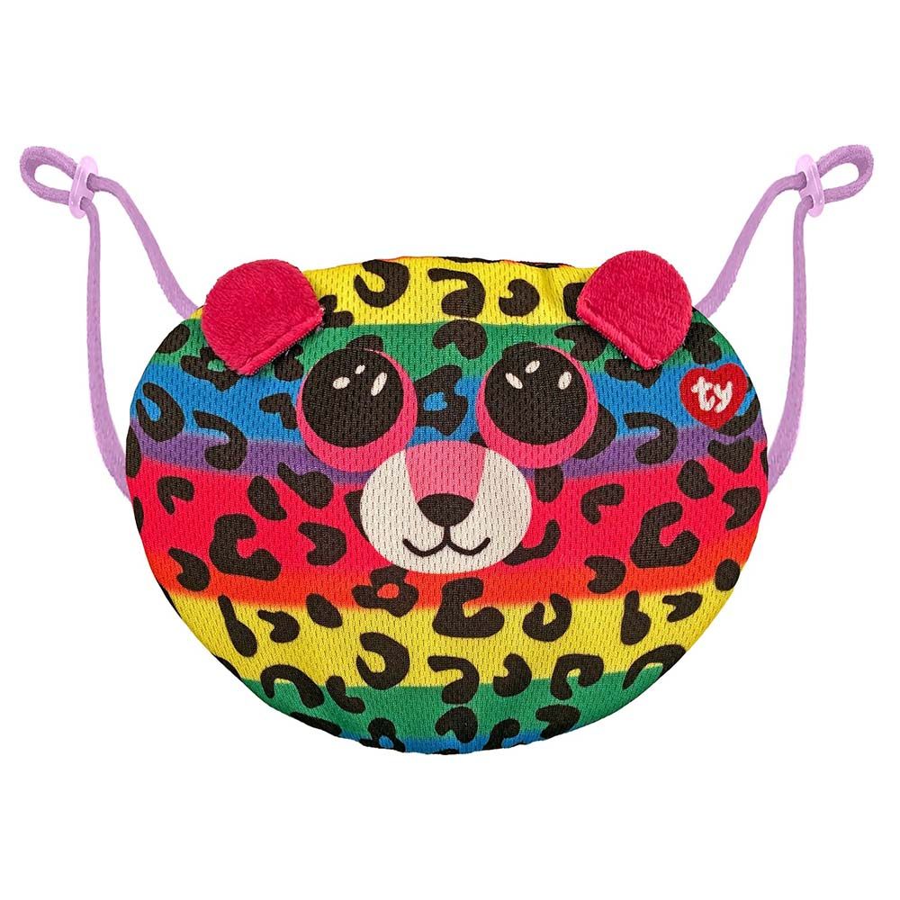 Ty - Beanie Boo Face Mask Leopard Dotty