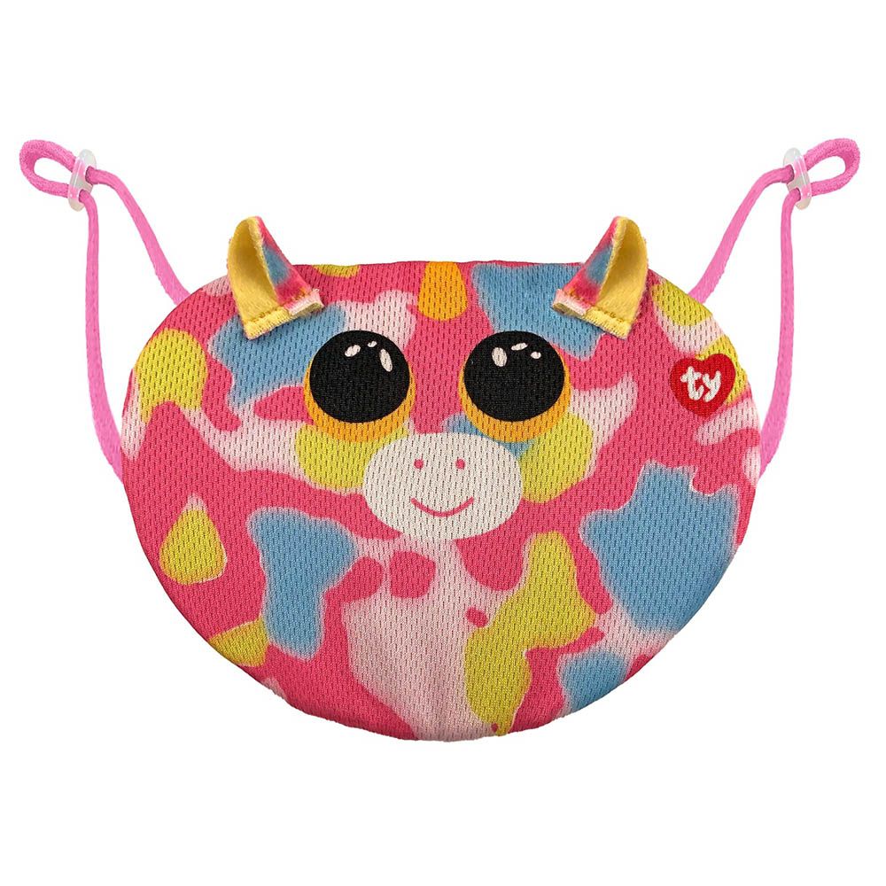 Ty - Beanie Boo Face Mask Unicorn Fantasia