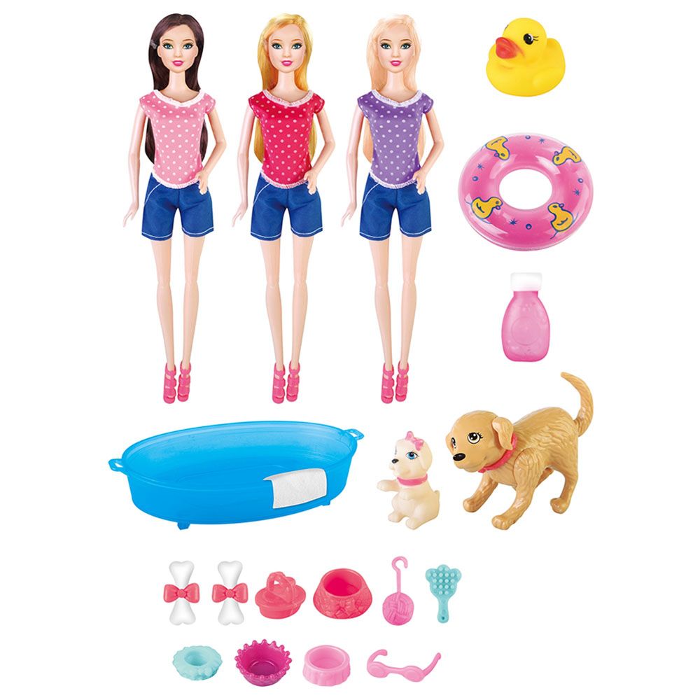 Power Joy - Leila Bath Dog - Assorted 1pc