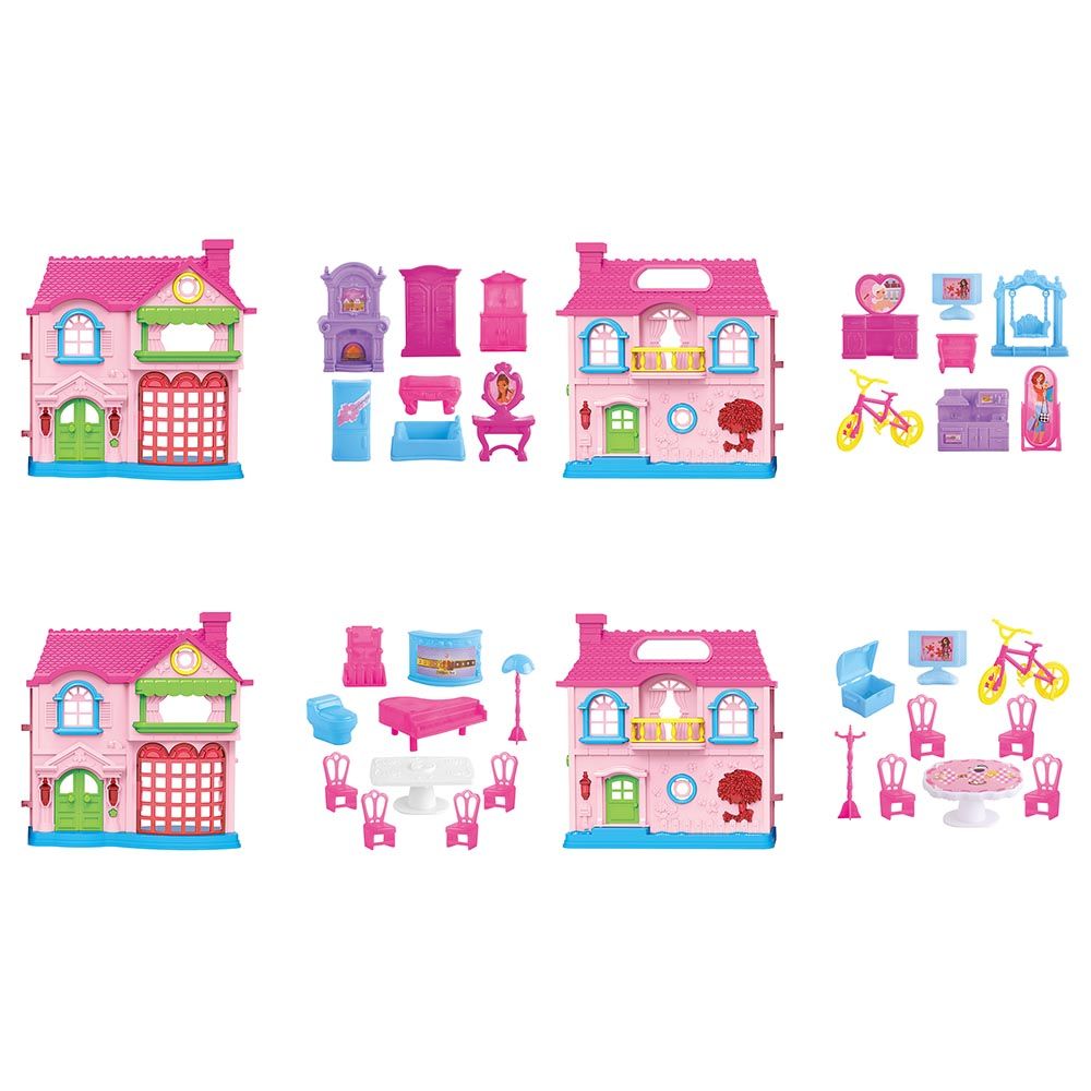 Power Joy - Playhome Happy Family's Dollhouse- Assorted 1pc