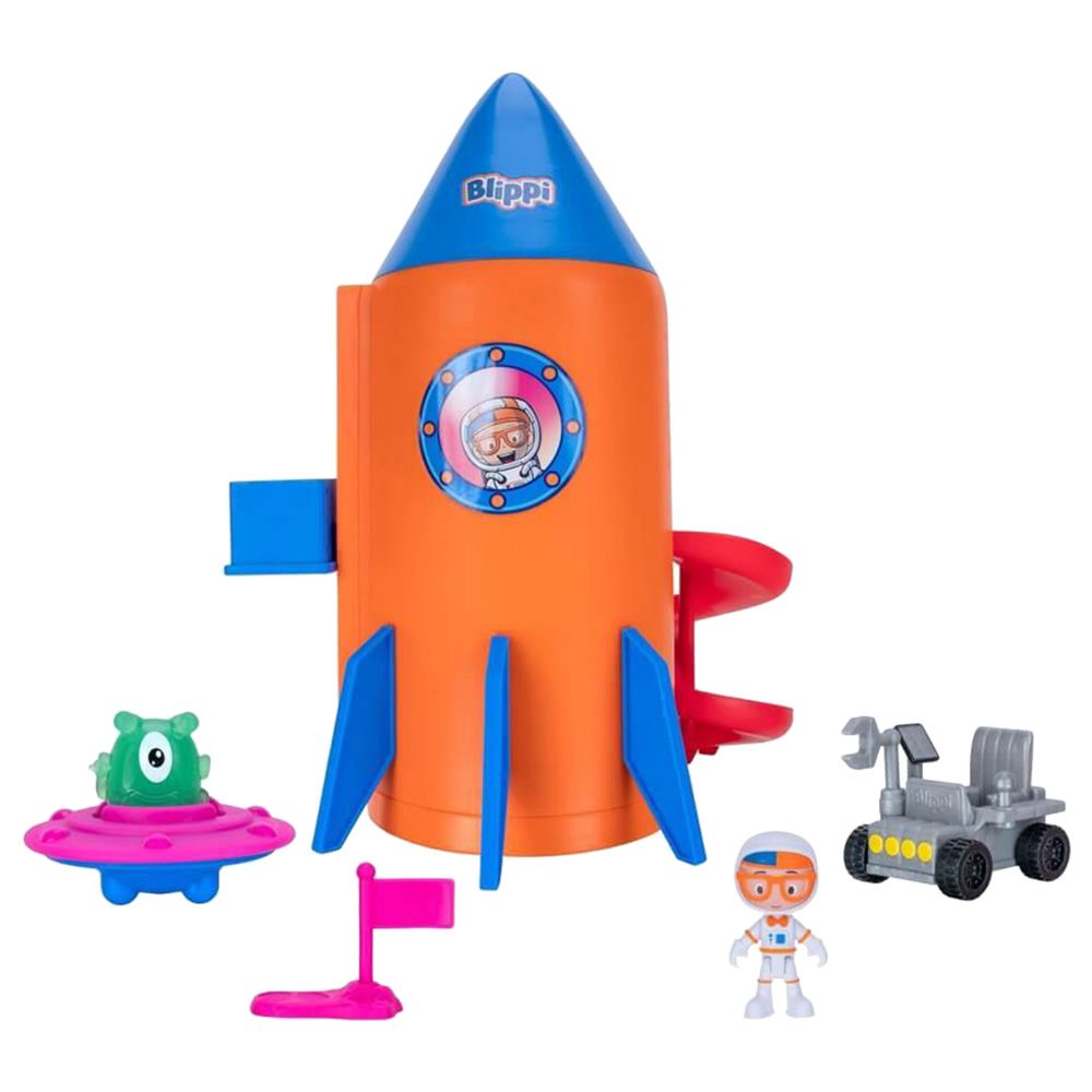 Blippi - Rocket Ship Playset - 11pcs