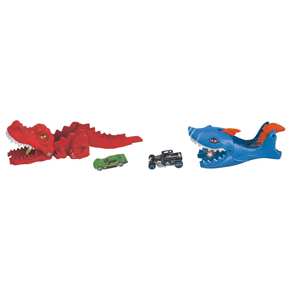 Hot Wheels - City Dino Launchers - Assorted 1pc