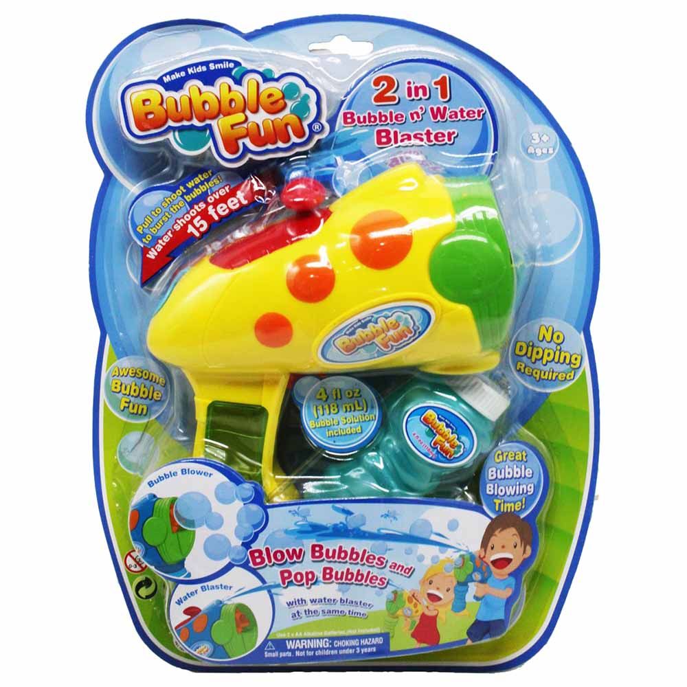 Power Joy - Bubble Gun 2-In-1 Water Squirting