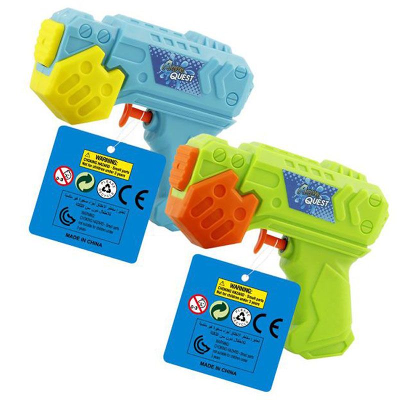 Aqua Quest - Water Toy Gun 11cm 1pc - Assorted