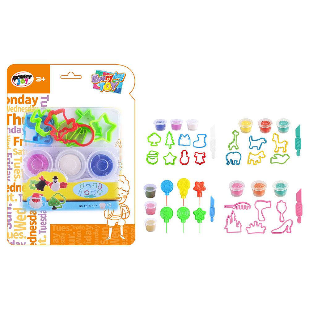 Power Joy - Everyday Toy Play-Doh - Assorted