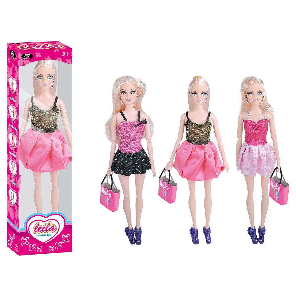 Power Joy - Leila Fashion Style Shopping Doll - Assorted 1pc