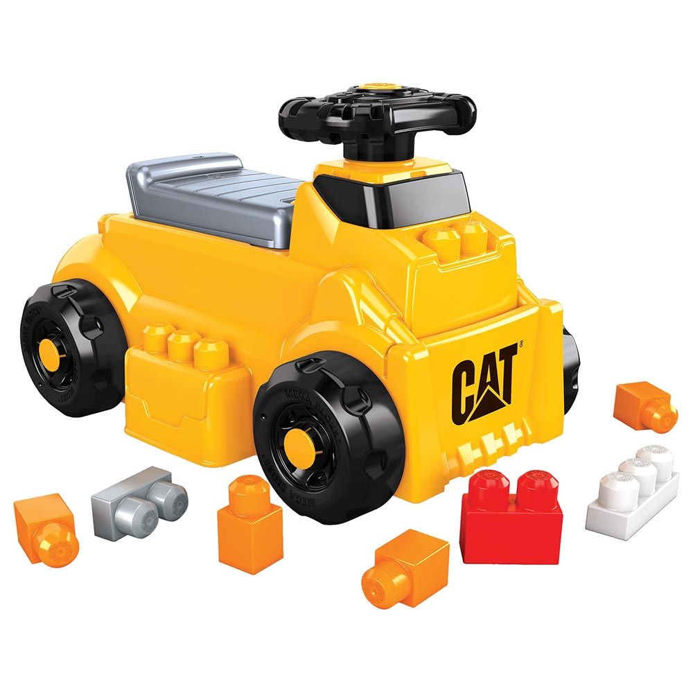 Mega Bloks - Cat Build 'N Play Ride-On Building Set