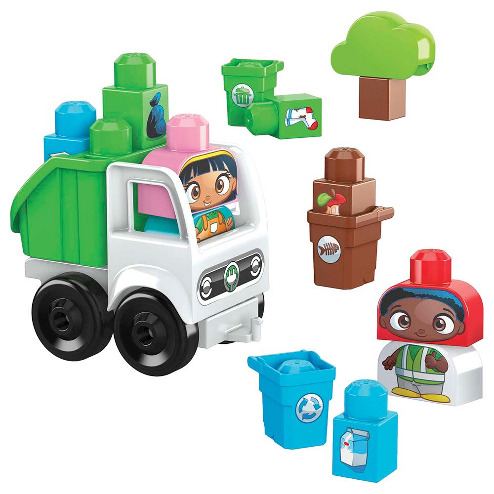 Mega Bloks - Green Town Sort & Recycle Squad