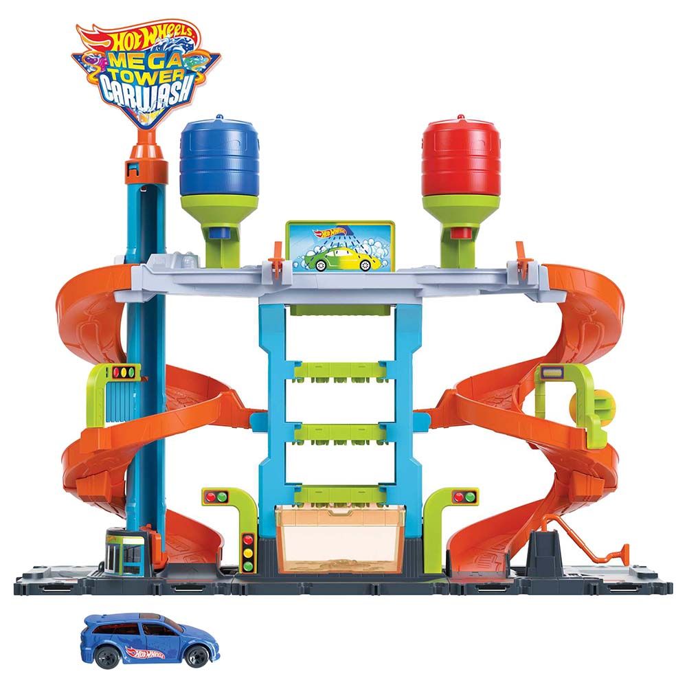 Hot Wheels - City Mega Car Wash Colour Shifters