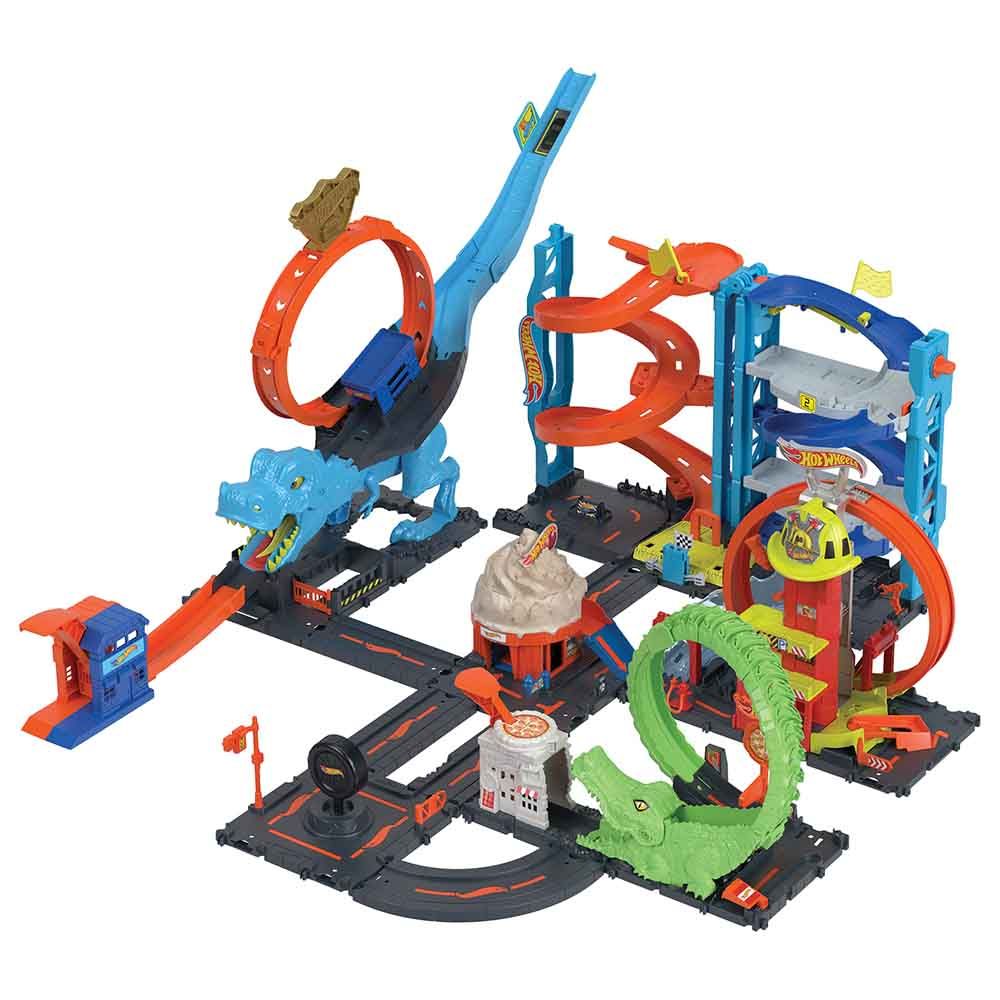 Hot Wheels - City Track Set w/ Toy Car