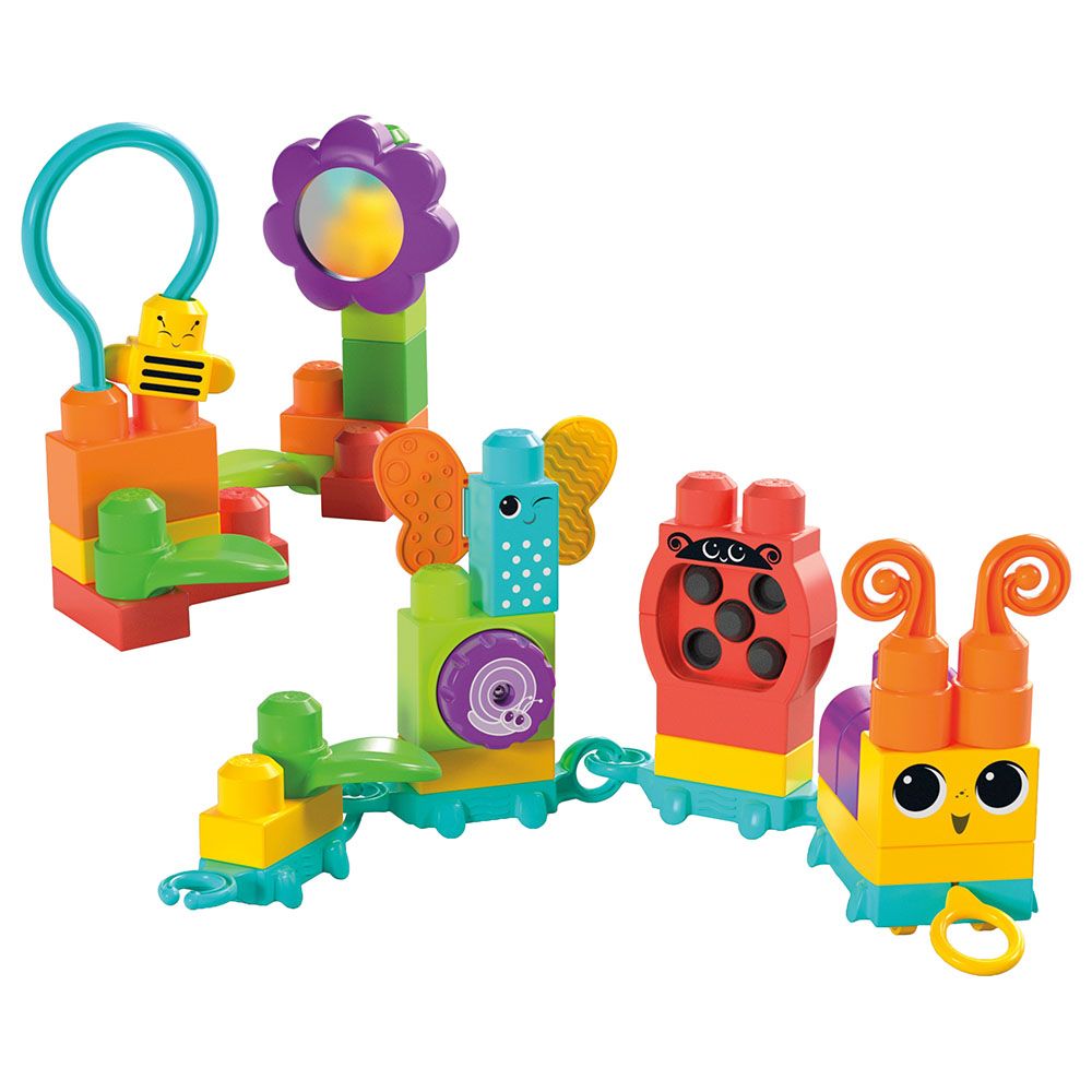 Mega Bloks - Move 'N Groove Caterpillar Building Set