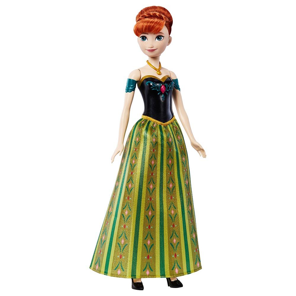 Mattel - Disney Frozen Fashion Dolls Singing Doll Anna - English