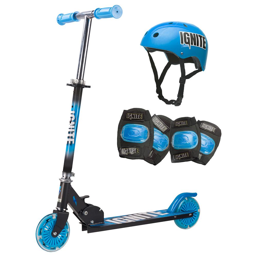 Ignite - Flow Scooter 2 Wheel Combo Pack - Blue