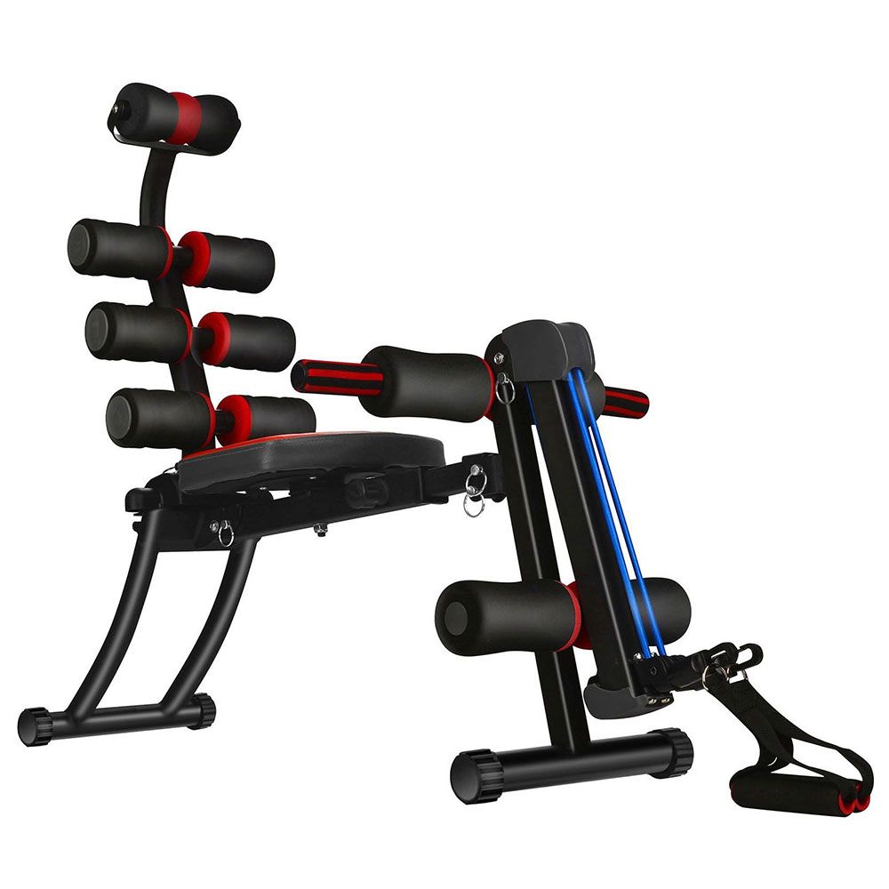 Sports Plus - Rowing Machine 22 In 1 - Black