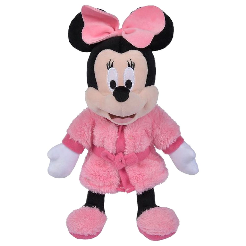 Disney - Minnie In Pink Robe Plush - 10-inch - Pink