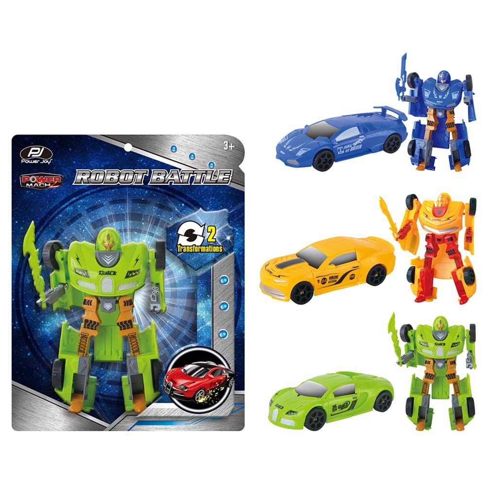 Power Joy - Power Mach Robot Battle 1pc - Assorted