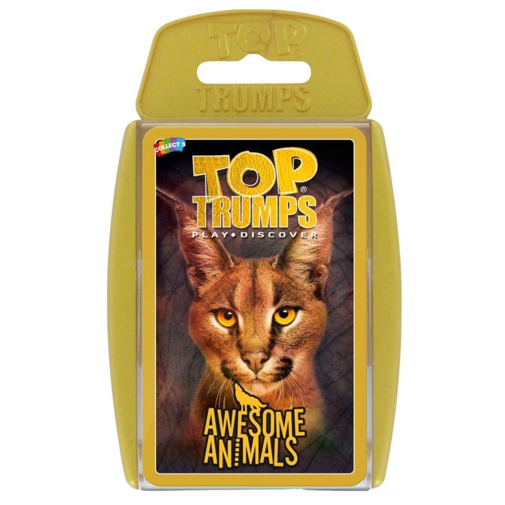 Winning Moves - Toptrumps Awesome Animals Card Game