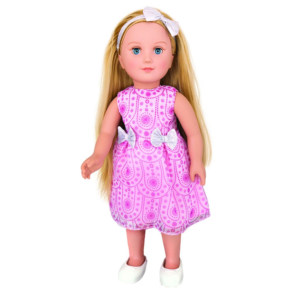 Hayati Girl - Sandy Long Hair Holiday Dress 18-Inch Doll