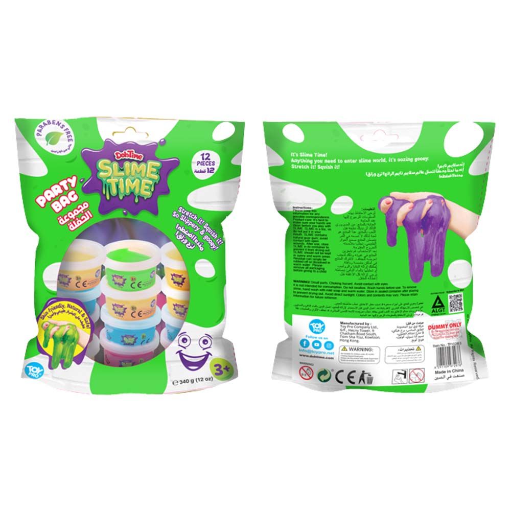 DohTime - Slime Party Bag 1oz - Pack of 12