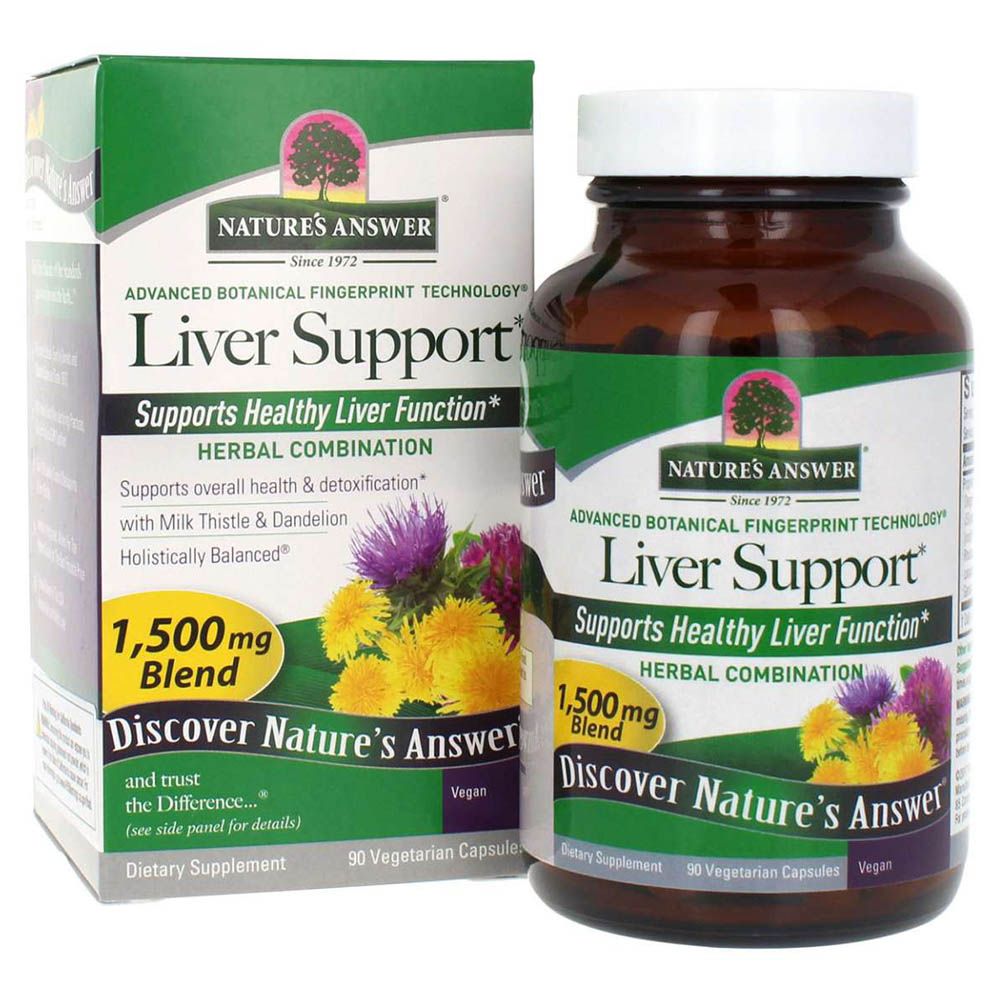 Nature's Answer - Liver Support 1500mg Capsules 90's