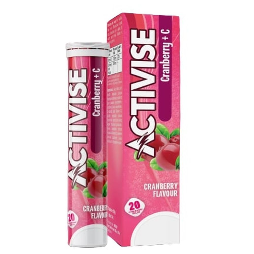 Activise Cranberry Vitamin C Effervescent Tablet 20 s