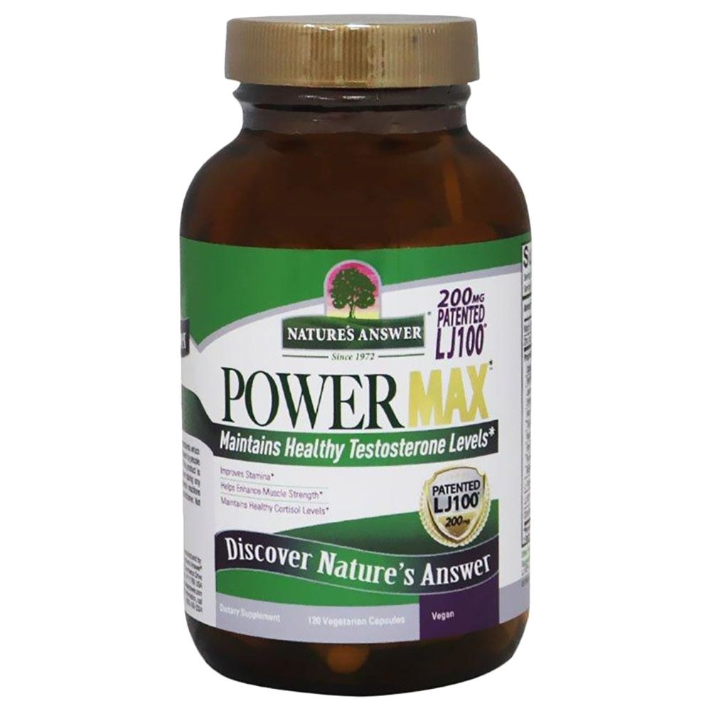 Nature's Answer - Power Max Capsules 120's