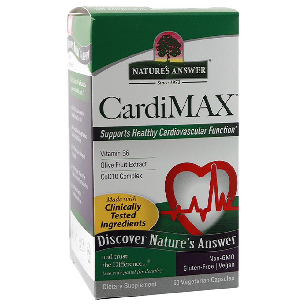 Nature's Answer - Cardimax Vegetarian Capsules 60's