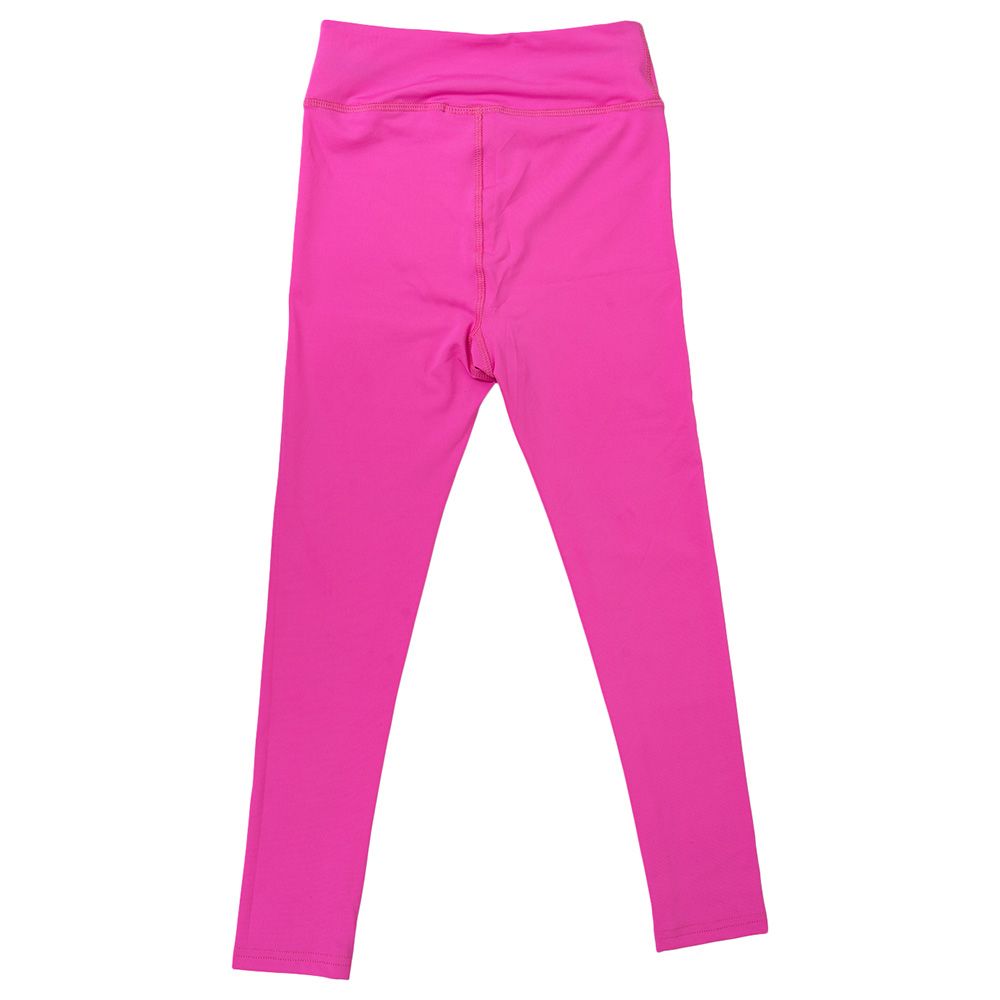 A Little Fable - Kids Power Fashion Leggings - Neon Pink