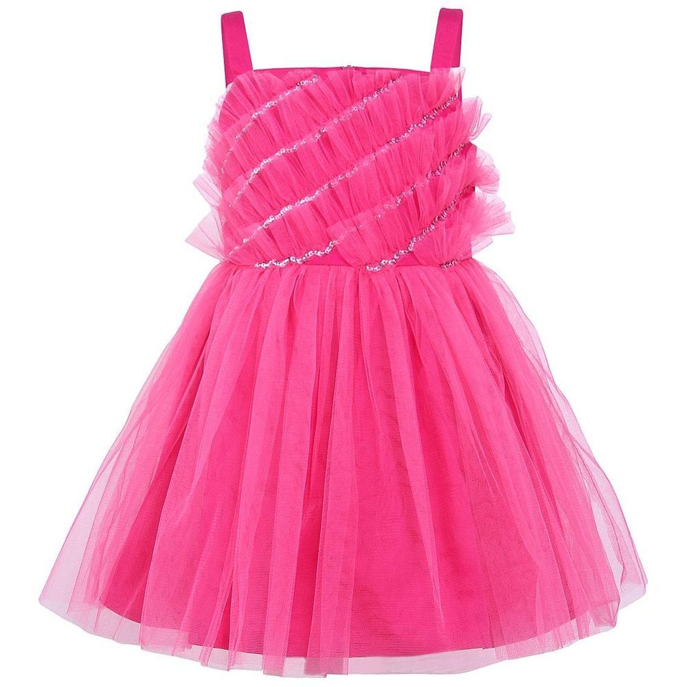 A Little Fable - Tulip Ruffle Dress