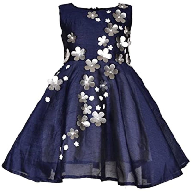 A Little Fable - Navy Elsa Dress